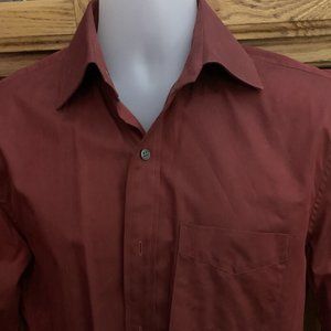 BANANA REPUBLIC DOMANI THREE MENS MEDIUM DRESS SHIRTS RETAIL 39.99 EACH